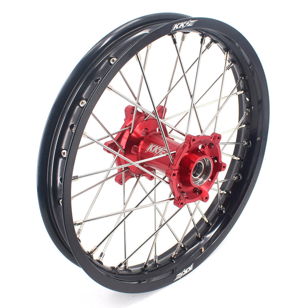 KKE 21" 18" Enduro Spoked Wheels For GAS GAS EC MC EX 125-4550CC 2021-2025 Dirtbike Spoked Wheels Set