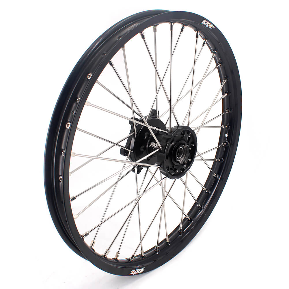 KKE 21/18 Enduro Off Road Wheels Rim Fit For SUZUKI DRZ400SM 2005-2024 Black Hub
