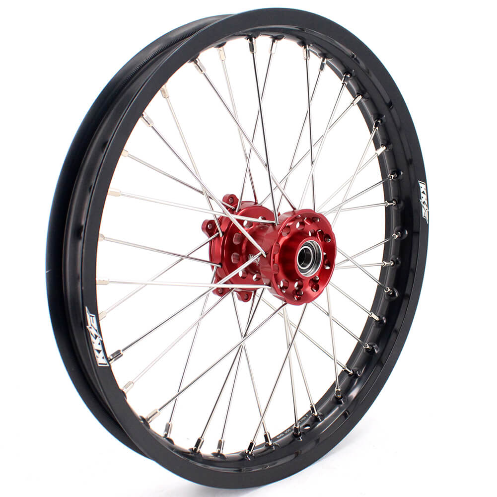 KKE 1.85*19 & 2.15*19 Flat Track Wheels For HONDA CRF250R 04-13 CRF450R 02-12