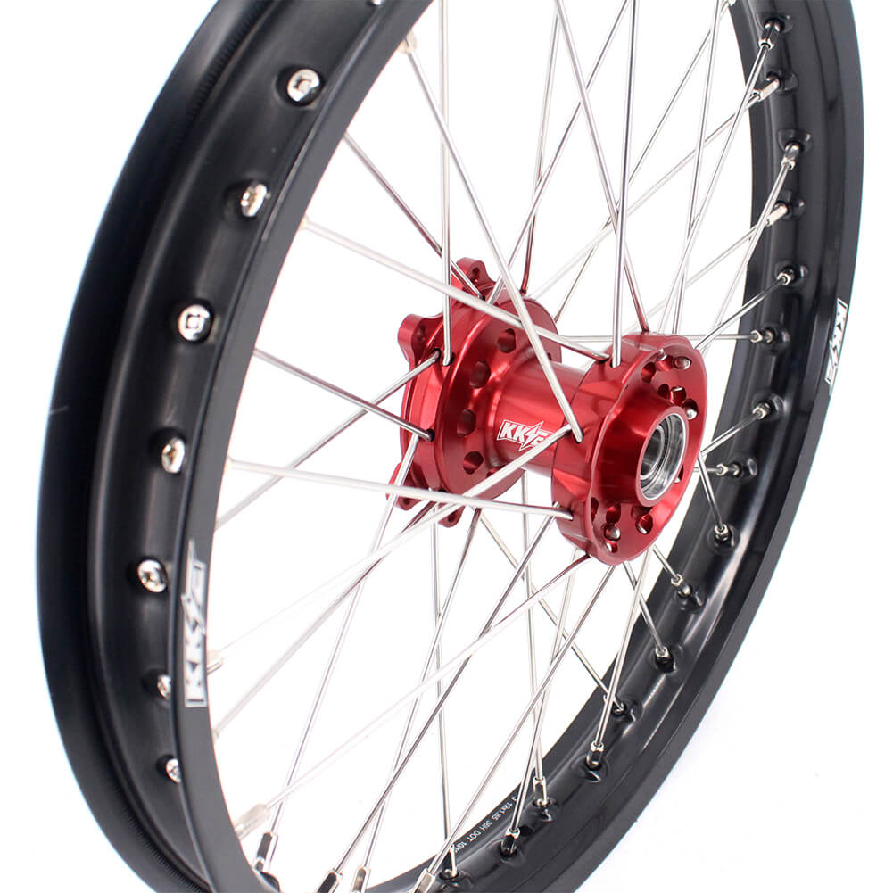 KKE 1.85*19 & 2.15*19 Flat Track Wheels For HONDA CRF250R 04-13 CRF450R 02-12