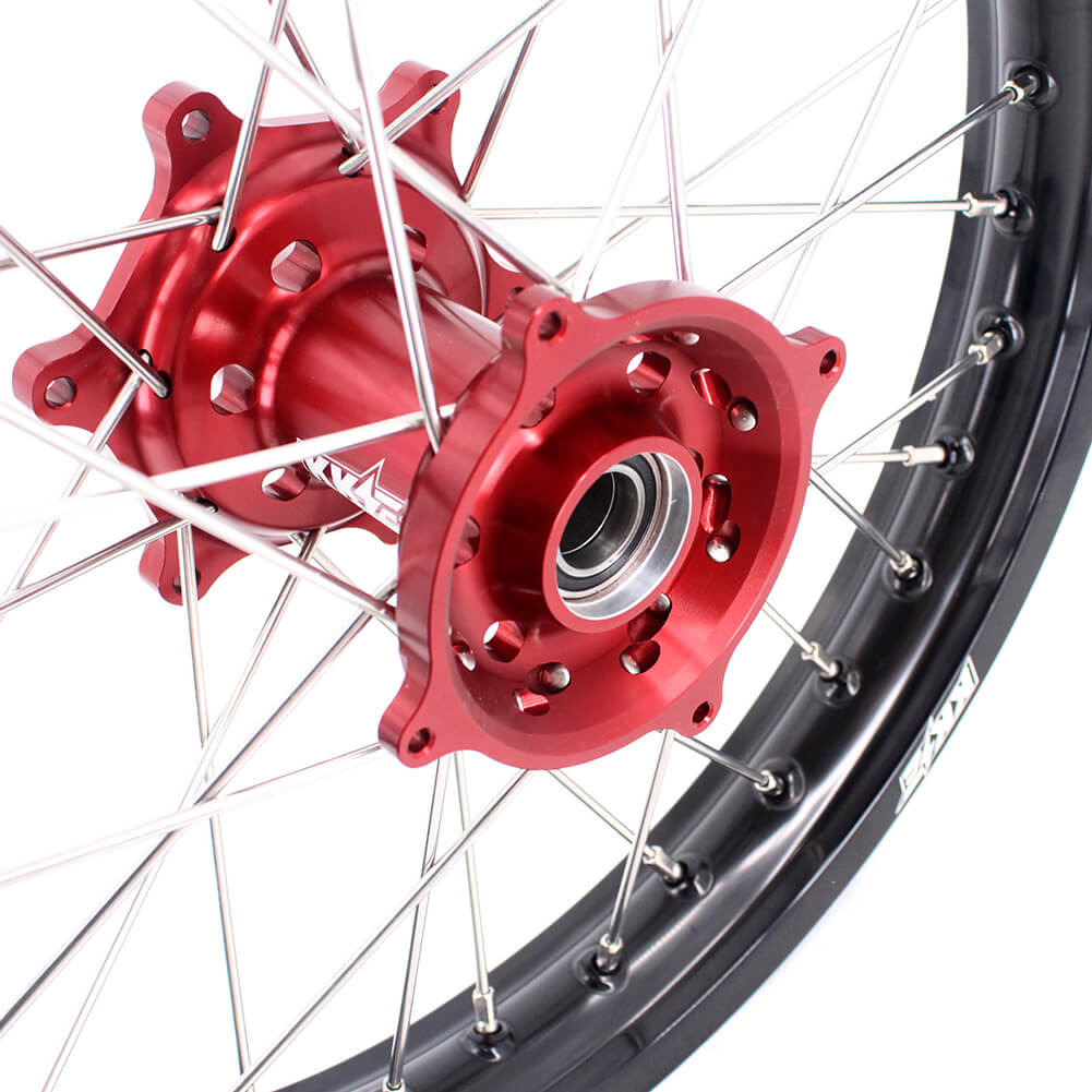 KKE 1.85*19 & 2.15*19 Flat Track Wheels For HONDA CRF250R 04-13 CRF450R 02-12