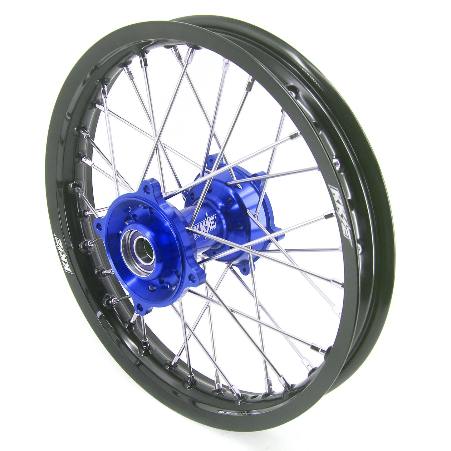 KKE 17/14 Factory Size Kids Big Wheels Rims Fit KTM SX 85 2025 Blue