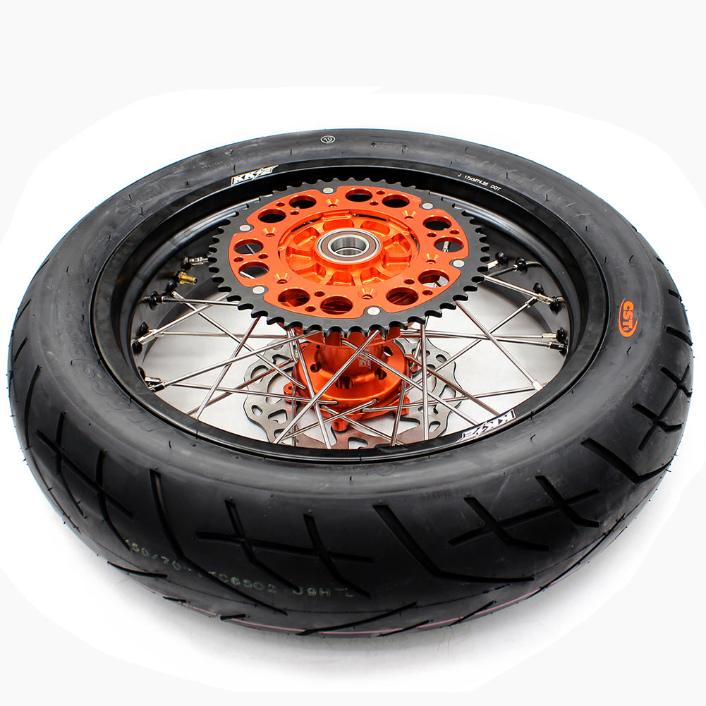 KKE 3.5/5.0 CUSH Drive Supermoto Wheels Tires for KTM SX SX-F XC-F EXC EXC-F 2003-2024