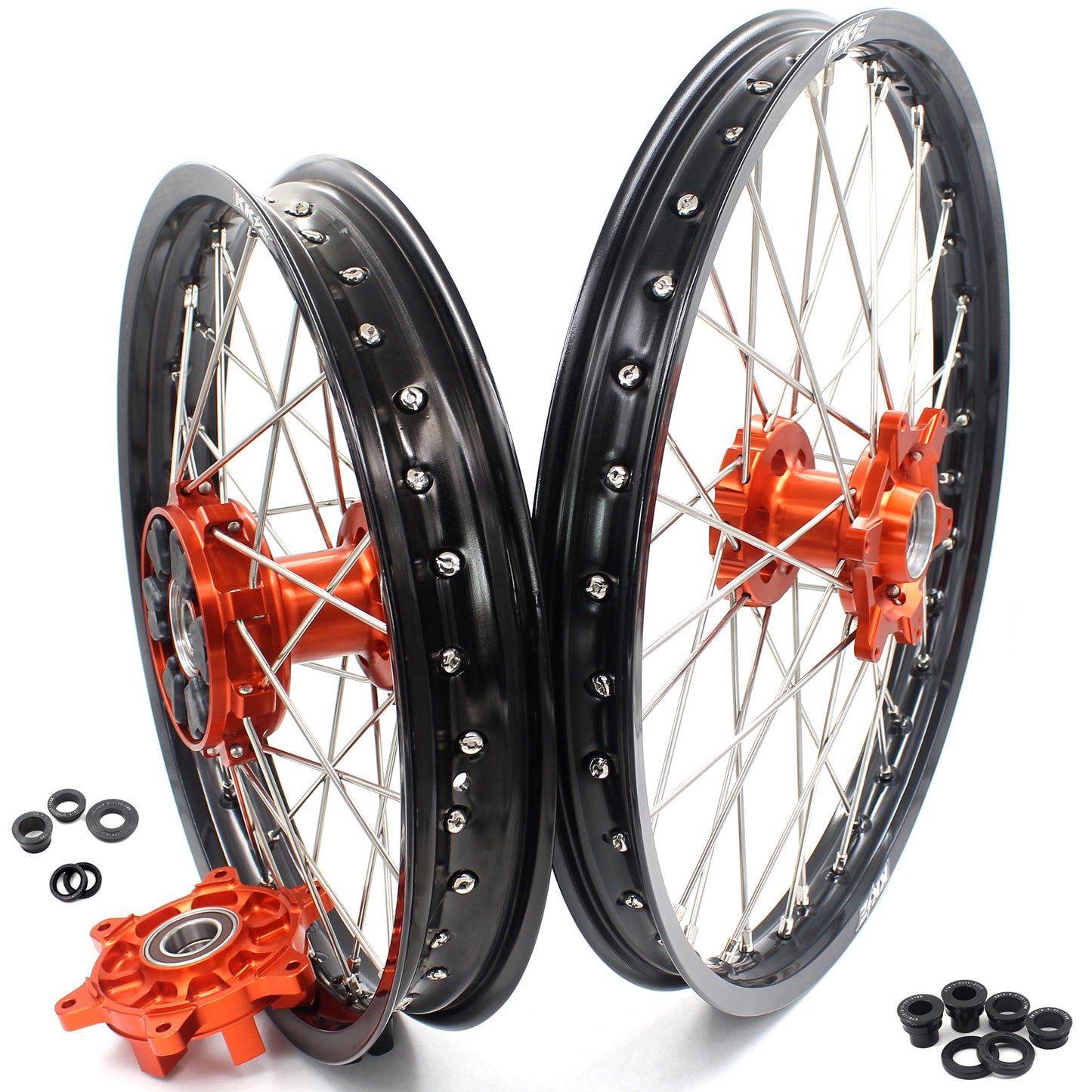KKE 21/18 CUSH Drive Rims For KTM 690 SMC 2008-2011 Enduro-R 690 2009-2022
