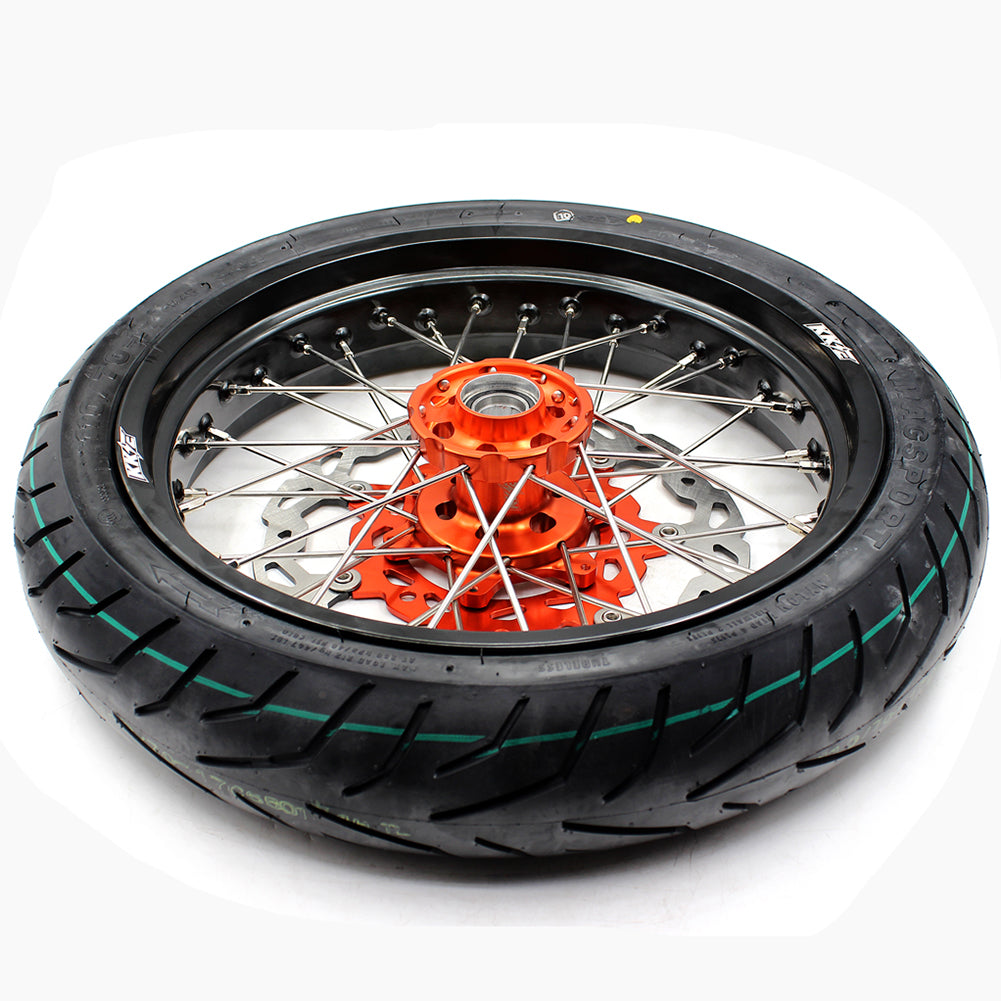 KKE 3.5/5.0 CUSH Drive Supermoto Wheels Tires for KTM SX SX-F XC-F EXC EXC-F 2003-2024