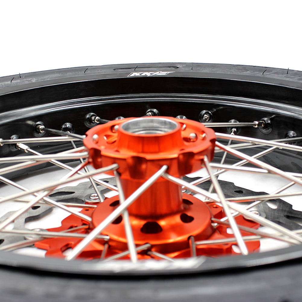 KKE 3.5/5.0 CUSH Drive Supermoto Wheels Tires for KTM SX SX-F XC-F EXC EXC-F 2003-2024
