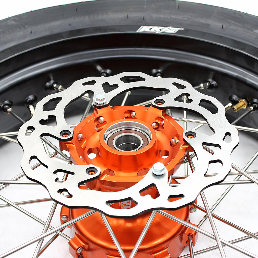 KKE 3.5/5.0 CUSH Drive Supermoto Wheels Tires for KTM SX SX-F XC-F EXC EXC-F 2003-2024