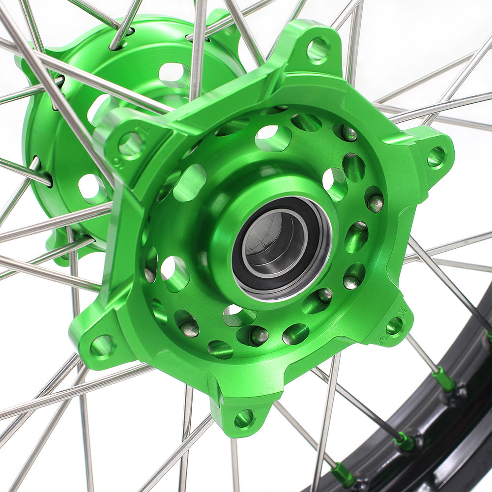 KKE 21" 19" Motorcycle Wheels Rims Fit For KAWASAKI KX250F KX450F KX450 KX450X 2021-2023