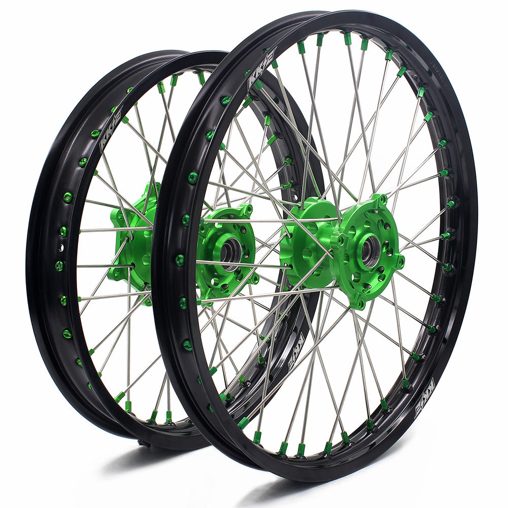 KKE 21" 19" Motorcycle Wheels Rims Fit For KAWASAKI KX250F KX450F KX450 KX450X 2021-2023