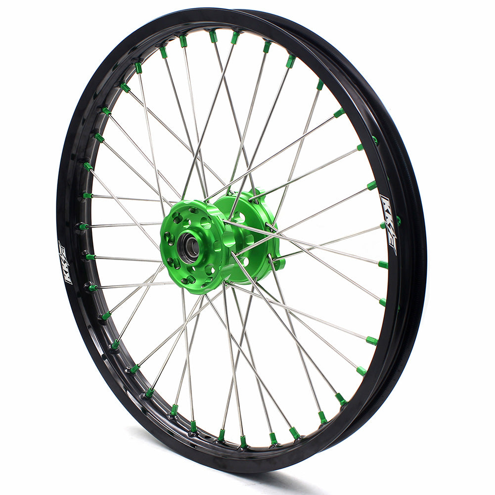 KKE 21" 19" Motorcycle Wheels Rims Fit For KAWASAKI KX250F KX450F KX450 KX450X 2021-2023