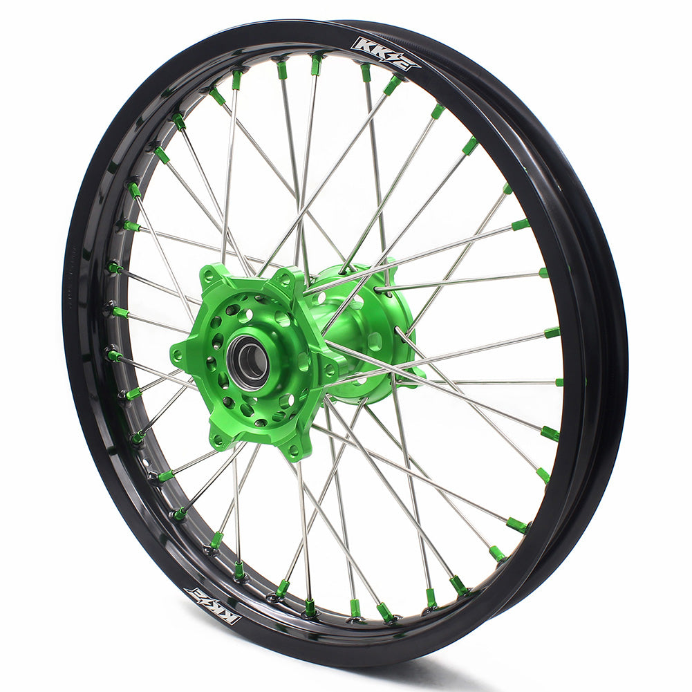 KKE 21" 19" Motorcycle Wheels Rims Fit For KAWASAKI KX250F KX450F KX450 KX450X 2021-2023