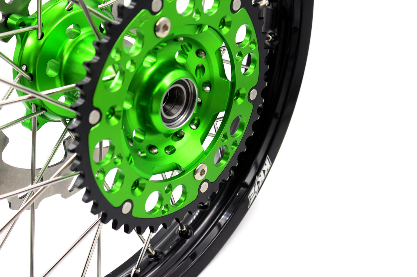 KKE 21 & 18 Enduro Dirt Wheels For KAWASAKI KX125 KX250 2003 2004 2005 Disc