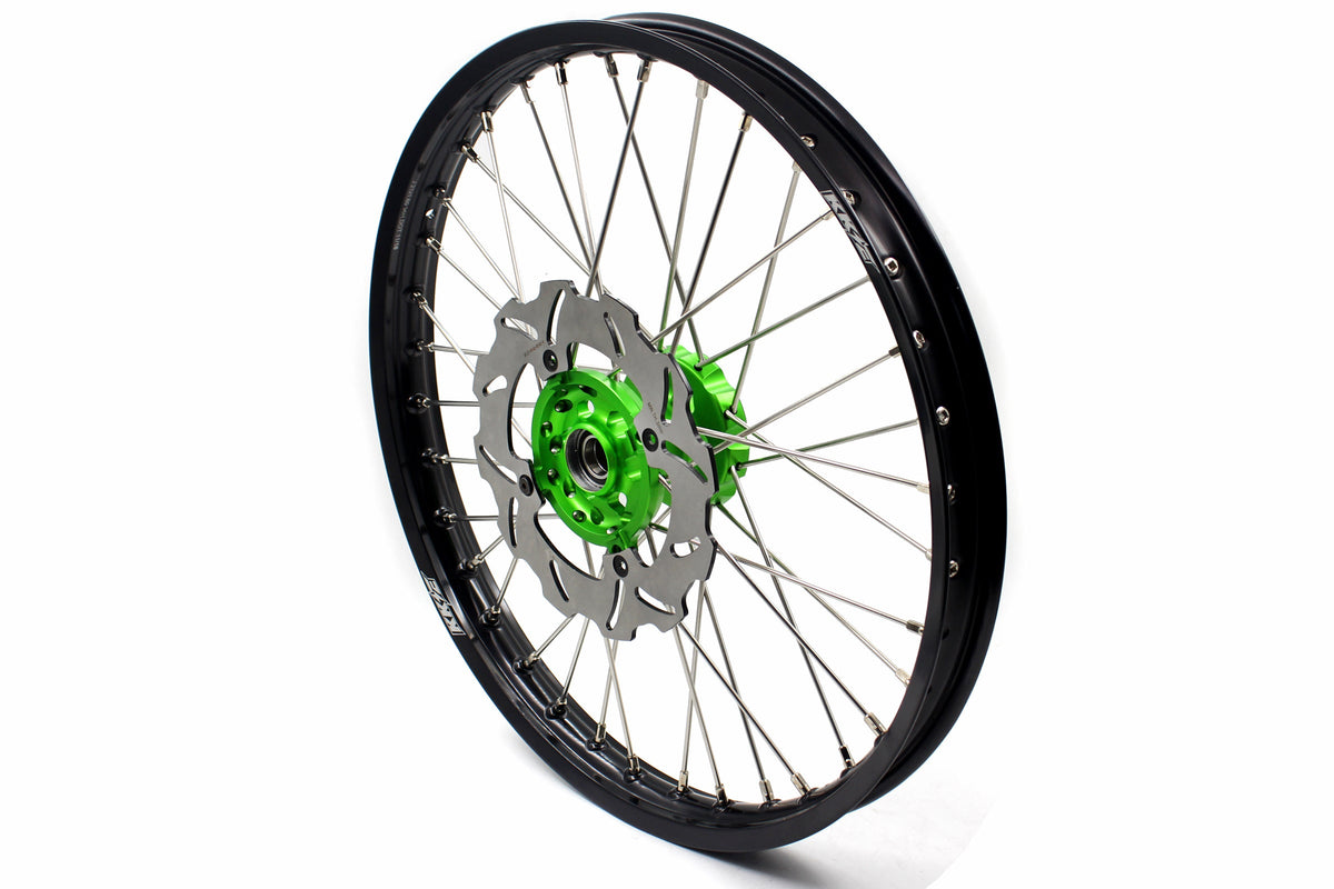 KKE 21" 18" Motorcycle Aluminum Spoke Wheels For KAWASAKI KX250F KX450F 2006-2014