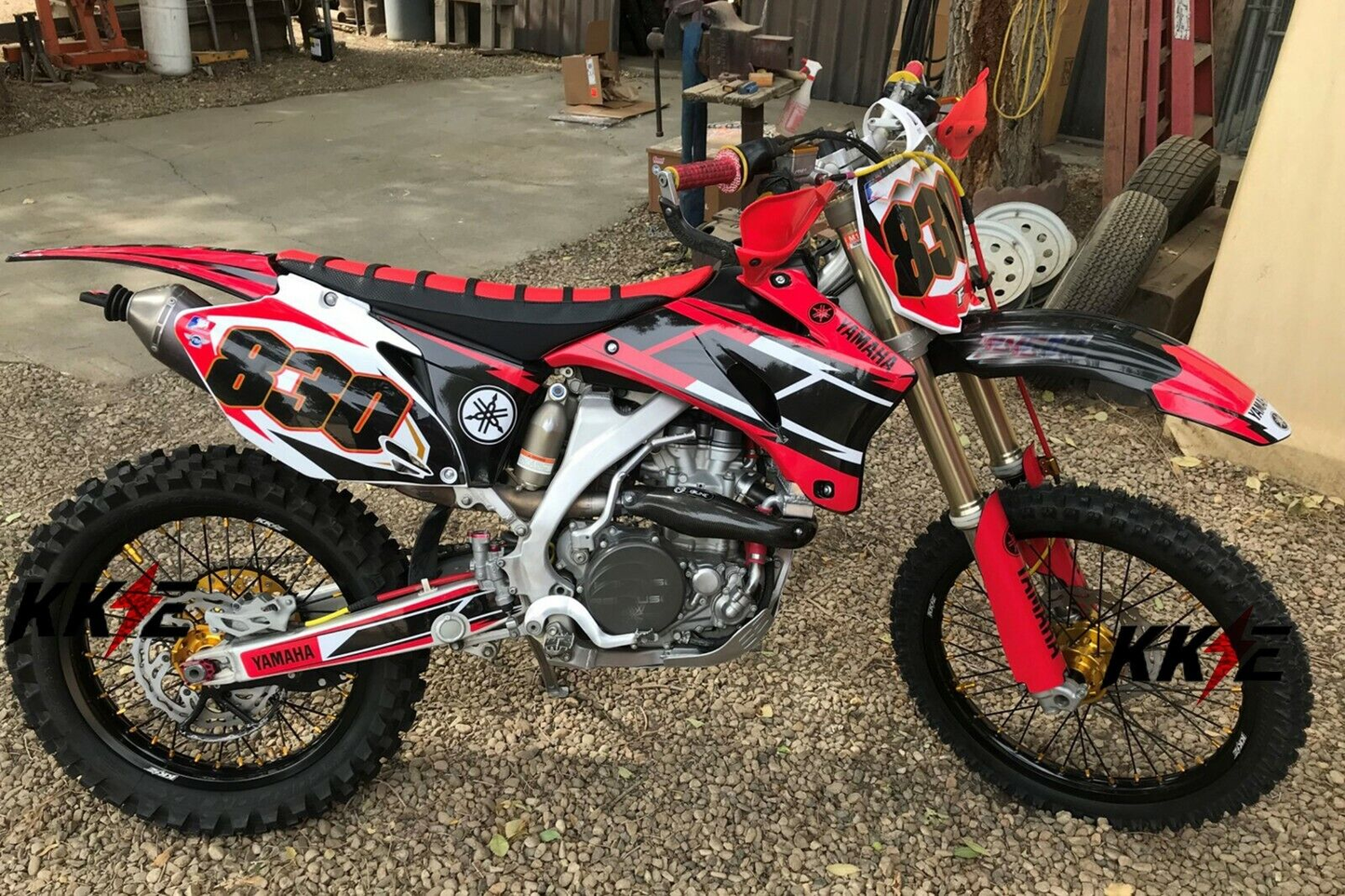 KKE 21" & 18" Mx Dirt Bike Wheels For YAMAHA YZ125/250 YZ250F/450F YZ250X WR450F