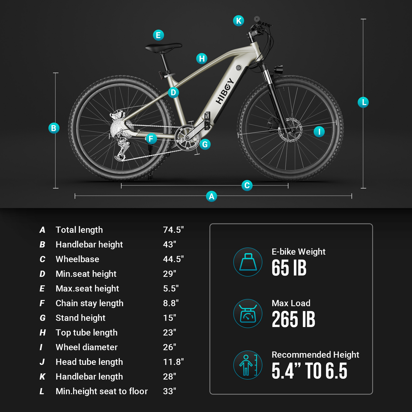 Hiboy P7 Commuter Electric Bike