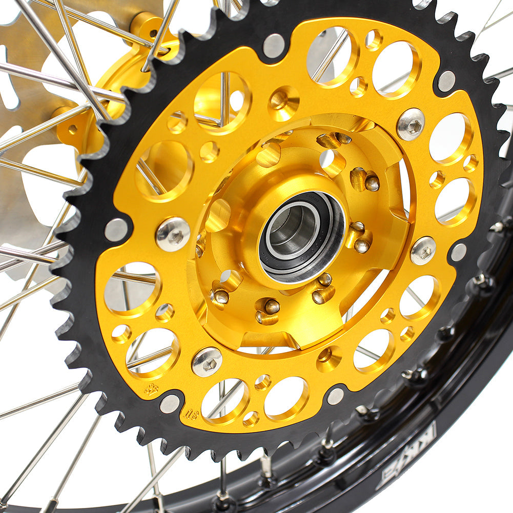 KKE 21 & 19 MX Off Road Wheels For SUZUKI RM125 2001-2007 RM250 2001-2008