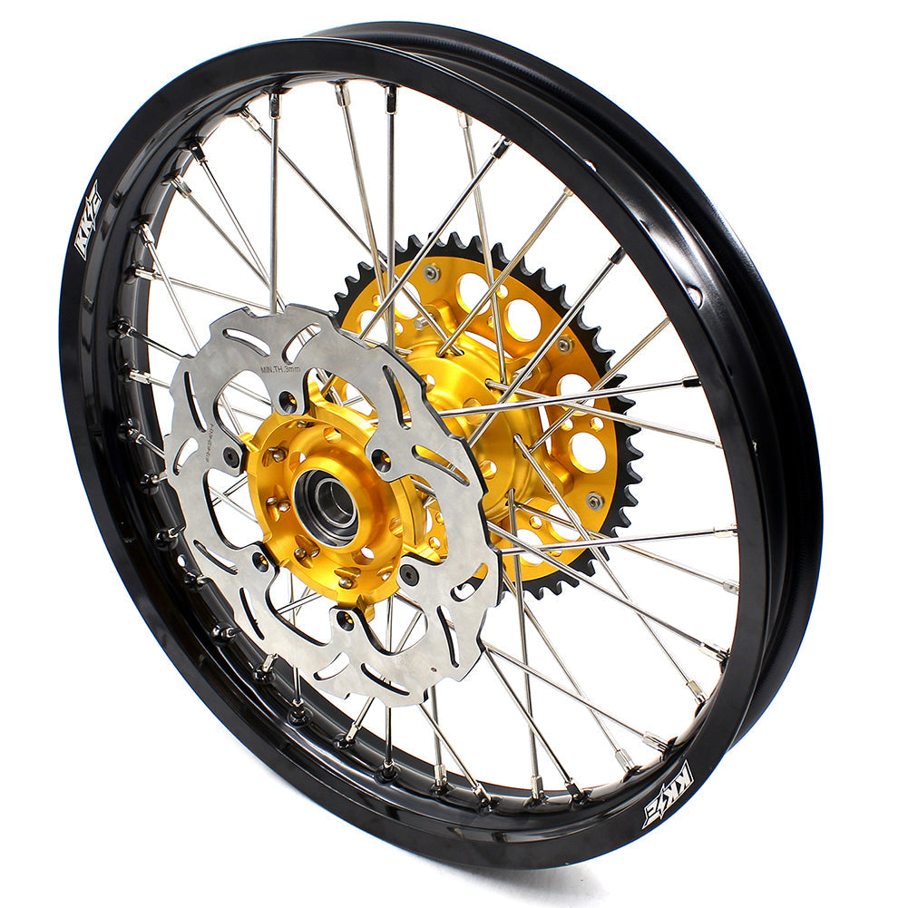 KKE 21 & 19 MX Off Road Wheels For SUZUKI RM125 2001-2007 RM250 2001-2008