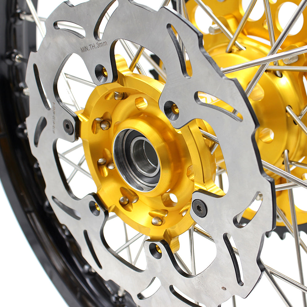 KKE 21 & 19 MX Off Road Wheels For SUZUKI RM125 2001-2007 RM250 2001-2008
