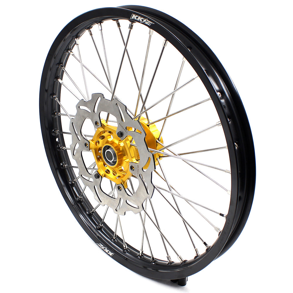 KKE 21 & 19 MX Off Road Wheels For SUZUKI RM125 2001-2007 RM250 2001-2008