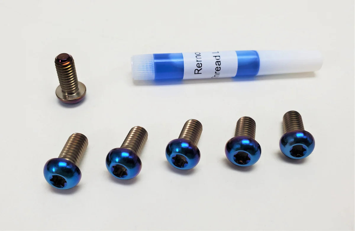 Warp9 E-Moto Titanium Rotor Bolts
