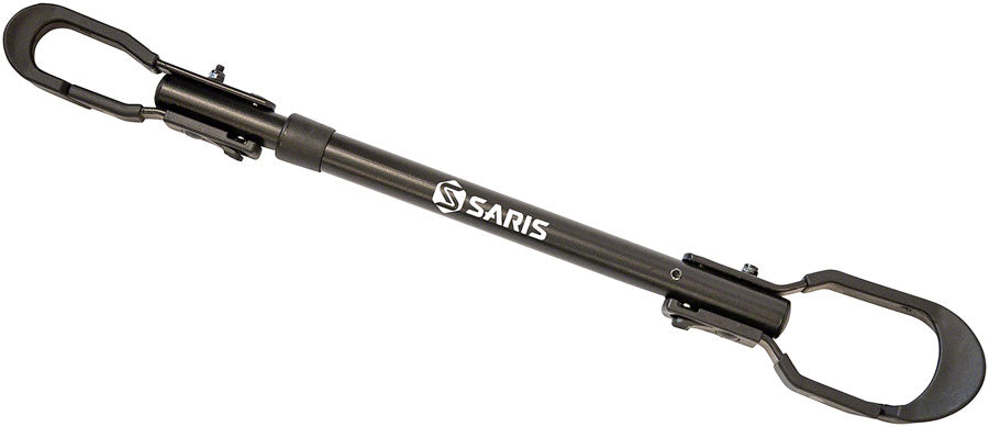 Saris Bike Beam Black - Gancio Portabici Per Portellone, Cinghie Di Ricambio Per Adattamento Personalizzato