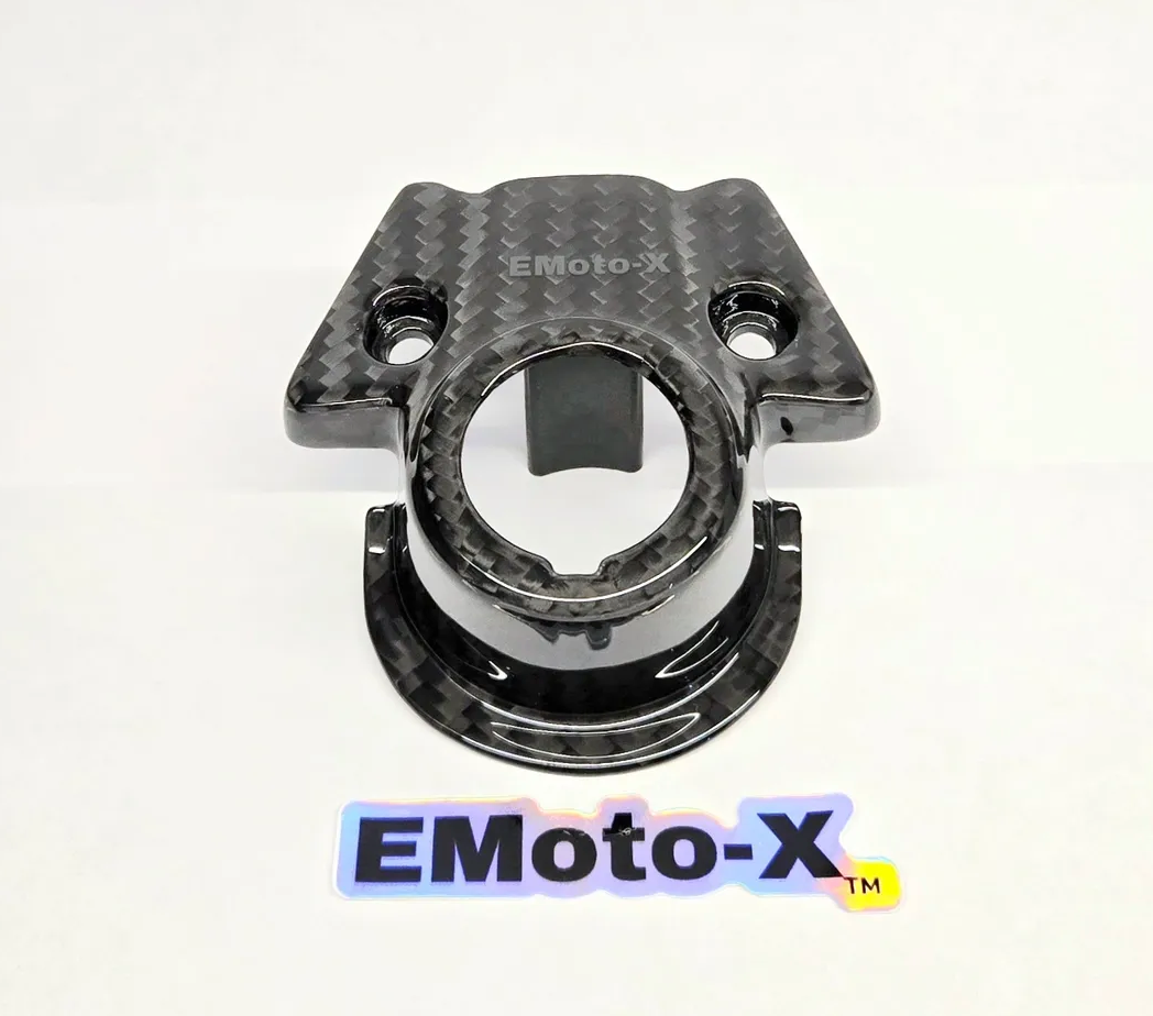 EMoto-X Racing Kipuni Real Carbon Fiber Ignition Switch Cover for Talaria Sting MX5, MX4, MX3, LE1
