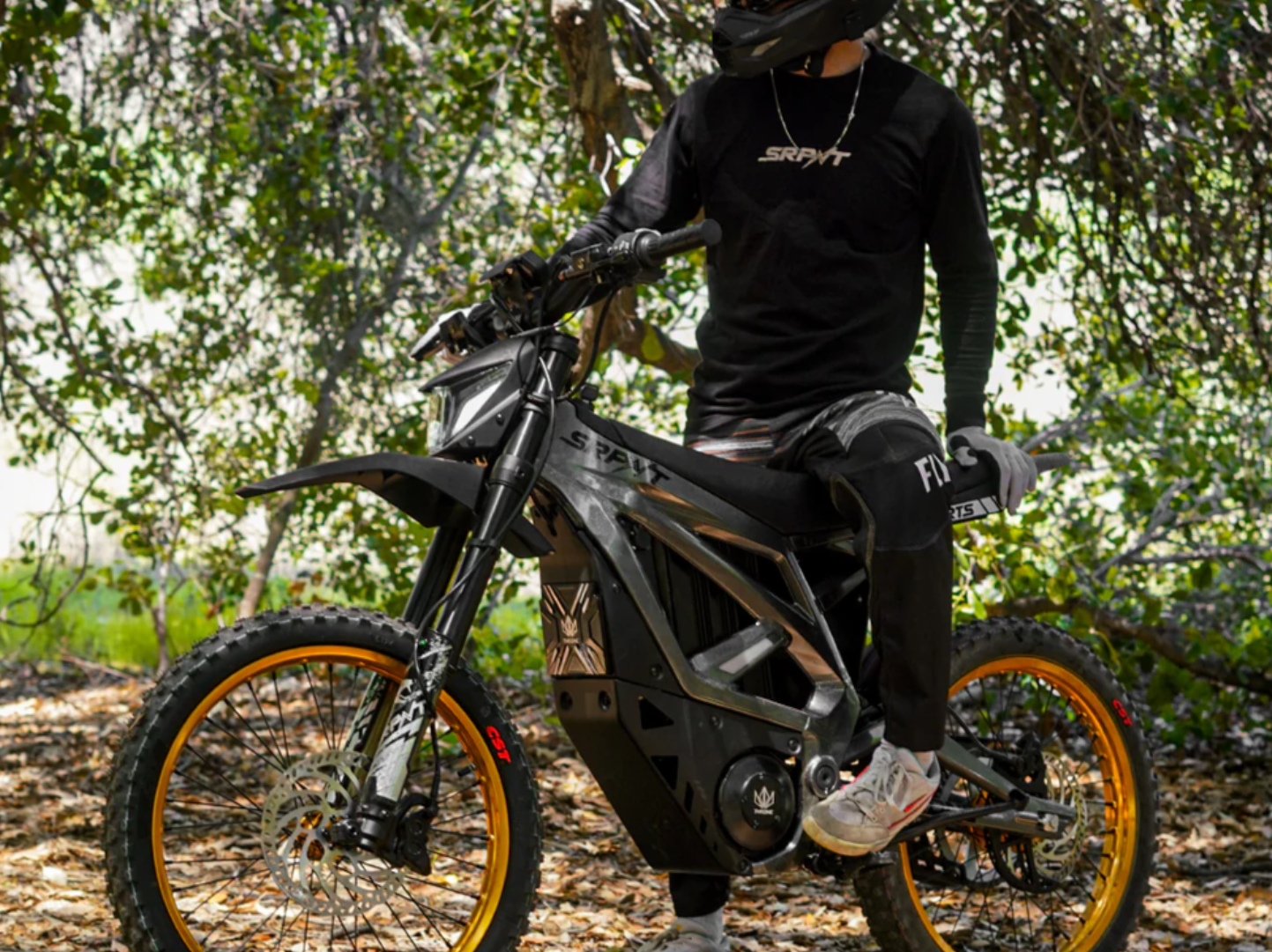 Throne SRPNT - 60MPH, 12.5kW, 72V, 40Ah - Electric Dirt Bike