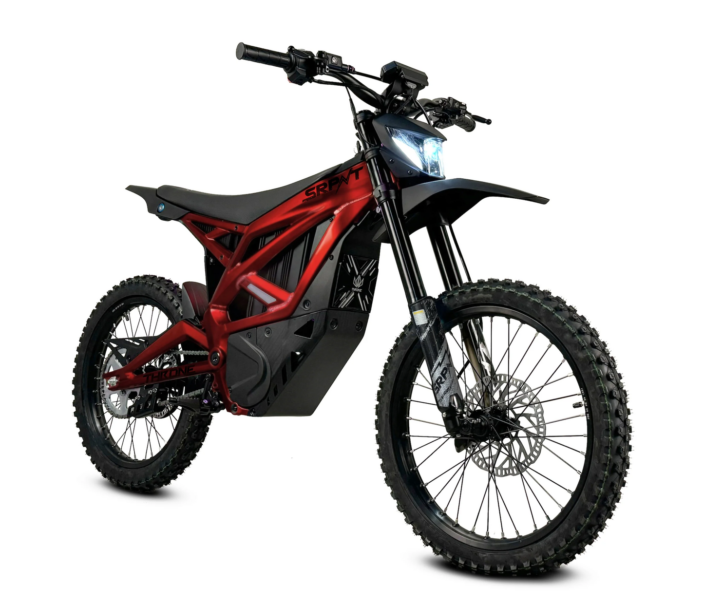 Throne SRPNT - 60MPH, 12.5kW, 72V, 40Ah - Electric Dirt Bike