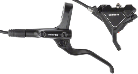 Shimano BR-MT200 Disc Brake and BL-MT201 Lever - Left , Hydraulic, 2-Piston, Post Mount, Black