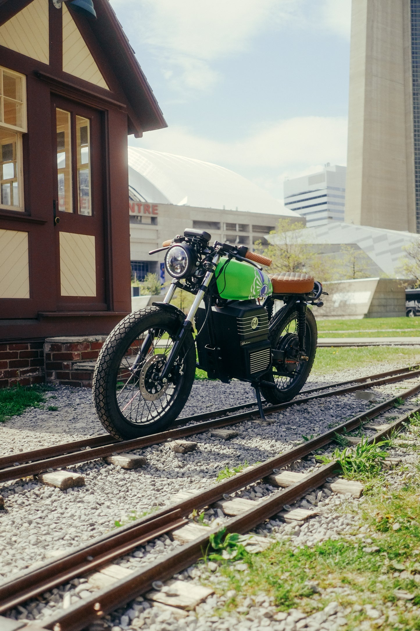 Beachman '64 – Electric Moped Cafe Racer