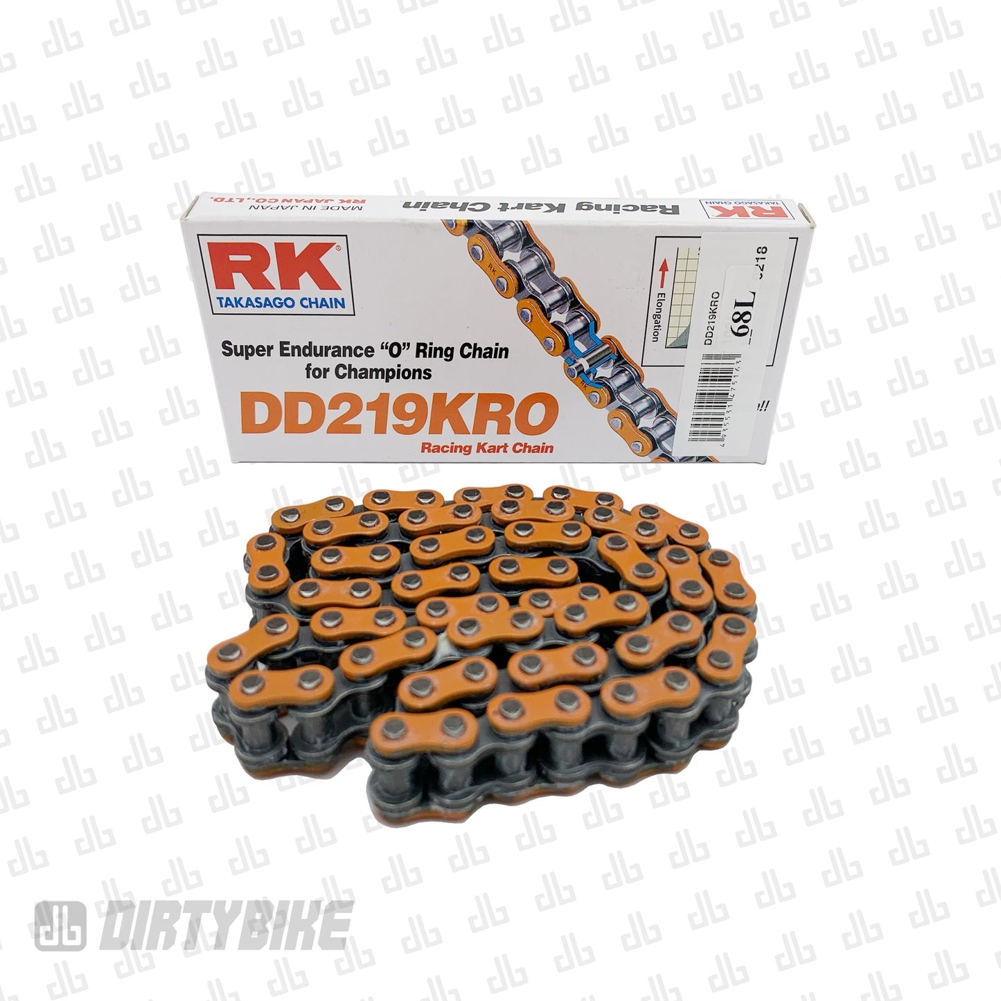 219 RK Sealed O-Ring Chain Primary Belt to Chain Conversion Kit | Surron Light Bee