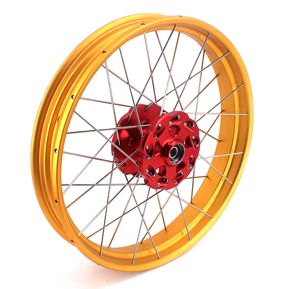 VMX 19 & 17 Tubeless Wheels Gold Rims Fit For Honda CB500X 2019-2021 Red&Gold