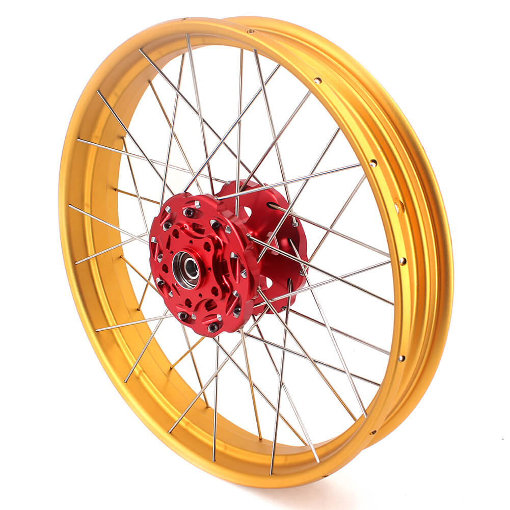 VMX 19 & 17 Tubeless Wheels Gold Rims Fit For Honda CB500X 2019-2021 Red&Gold