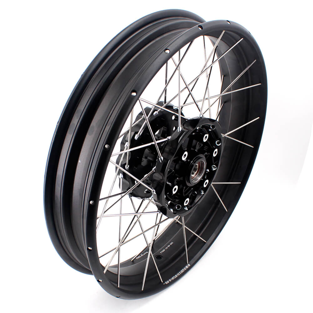 VMX 19 Inch / 17 Inch Tubeless Wheels Fit For BMW F700GS 2012-2018 Black Hubs