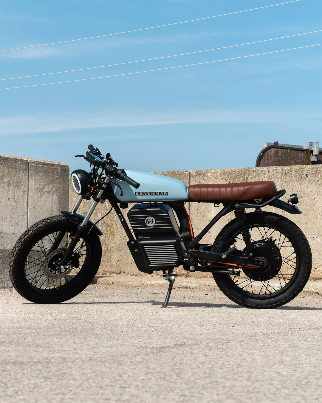 Beachman '64 – Electric Moped Cafe Racer