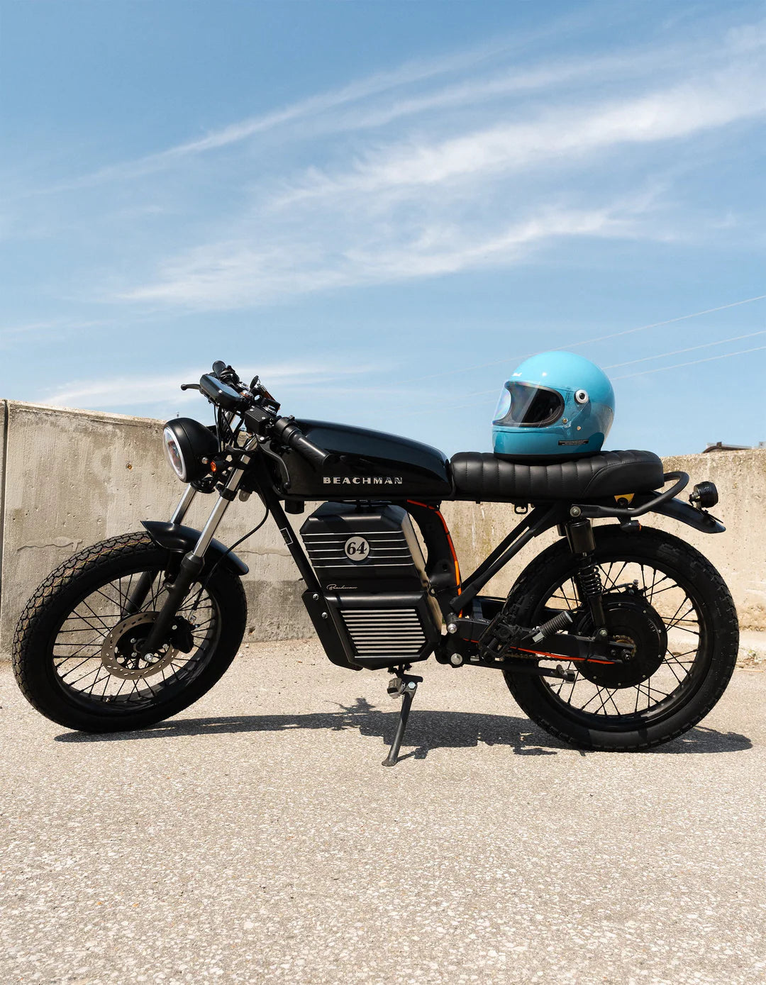 Beachman '64 – Electric Moped Cafe Racer