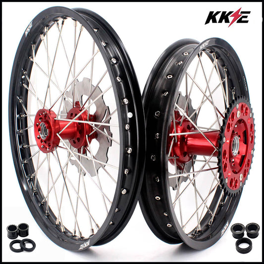 KKE 21" 18" or 21" 19" Aluminum Wheels For HONDA CR125R 1995-1997 CR250R 1995-1996 CR500R 1995-2001