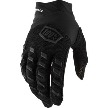 100% Airmatic Gloves- Black/Charcoal