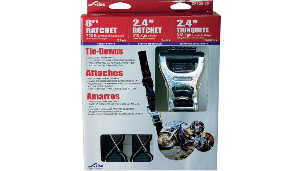 ANCRA X-Series 1-1/4" Ratchet Tie-Downs