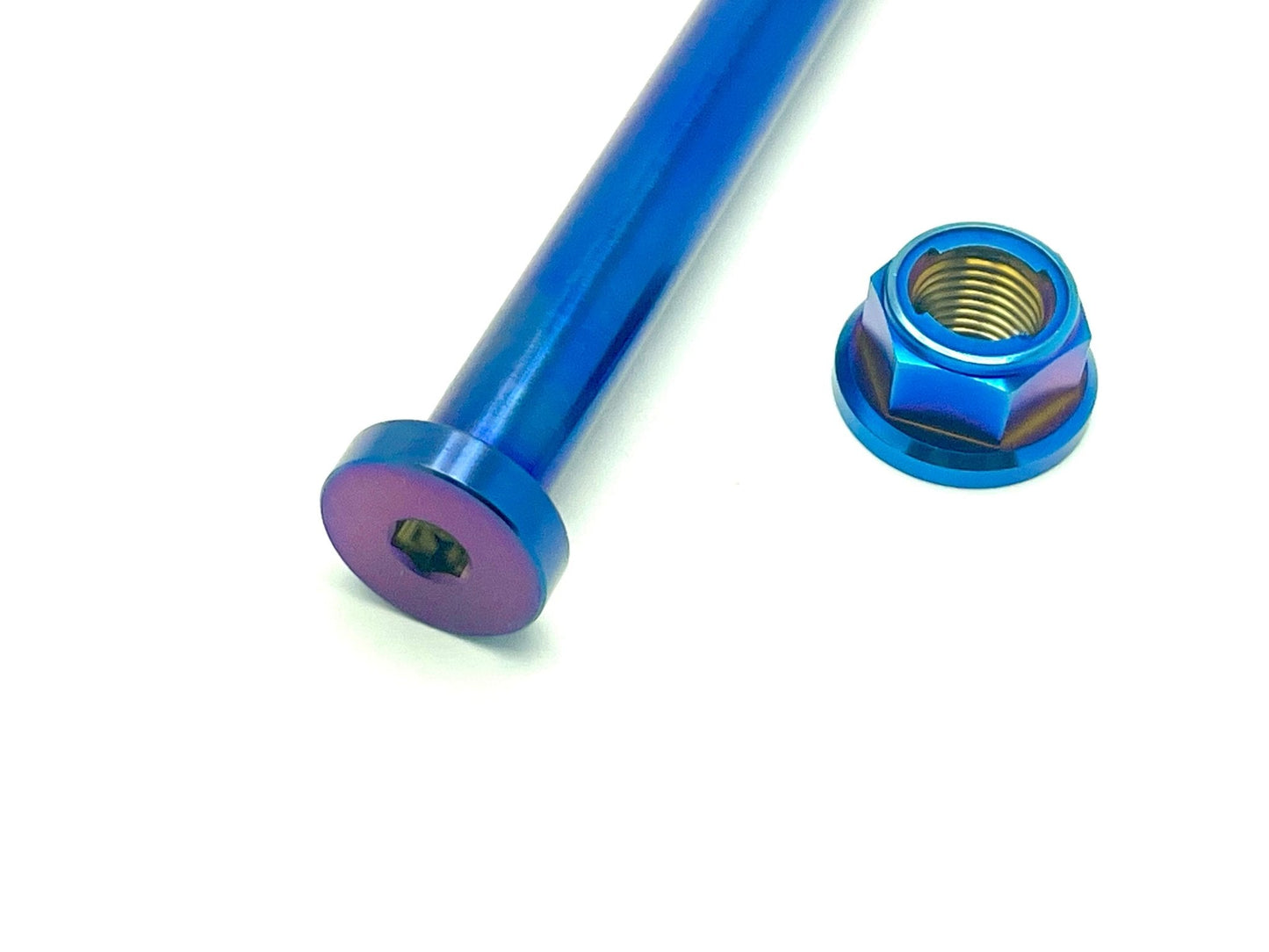 E-Ride Pro SS 2.0/ Pro S Titanium Rear Axle and Nut (2 Pieces)