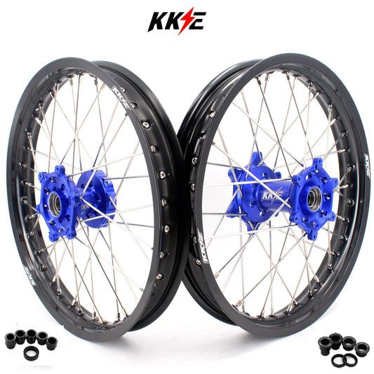 KKE 1.85*19 & 2.15*19 Flat Track Wheels Rim For Yamaha WR250F 2001-2016  WR450F 2003-2015