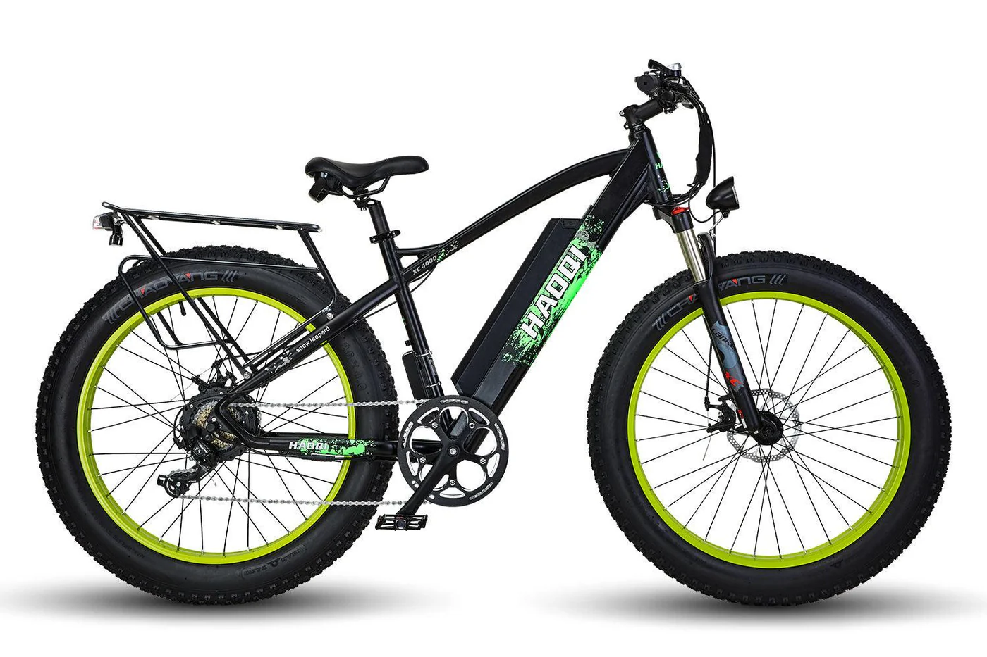 HAOQI Green Leopard Pro Fat Tire Electric Bike