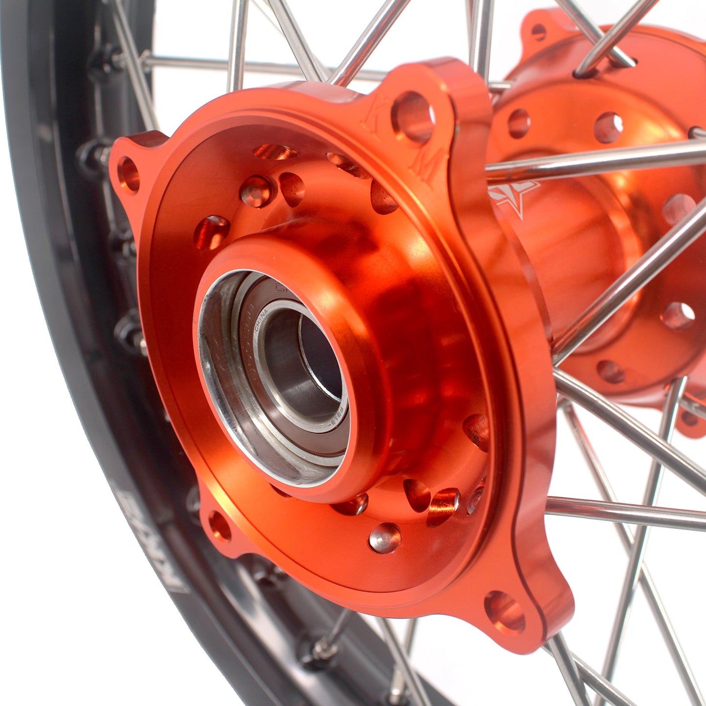 KKE 19/16 Factory Size Kids Big Wheels Rims Fit KTM SX 85 2025 Orange