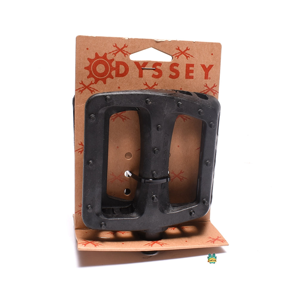 odyssey TWISTED PC bmx pedals - BLACK