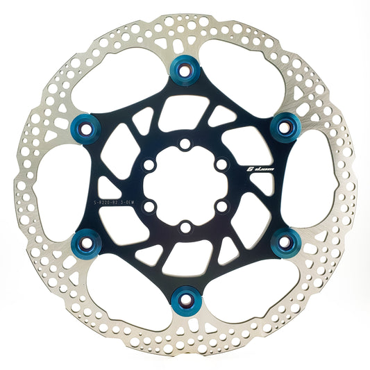 Warp9 E-Moto Floating Rear Brake Rotor 220mm x 2.3mm