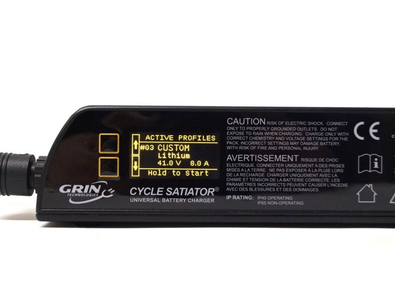 ONYX RCR Charger, 72V 5A, Cycle Satiator Universal Programmable Battery Charger