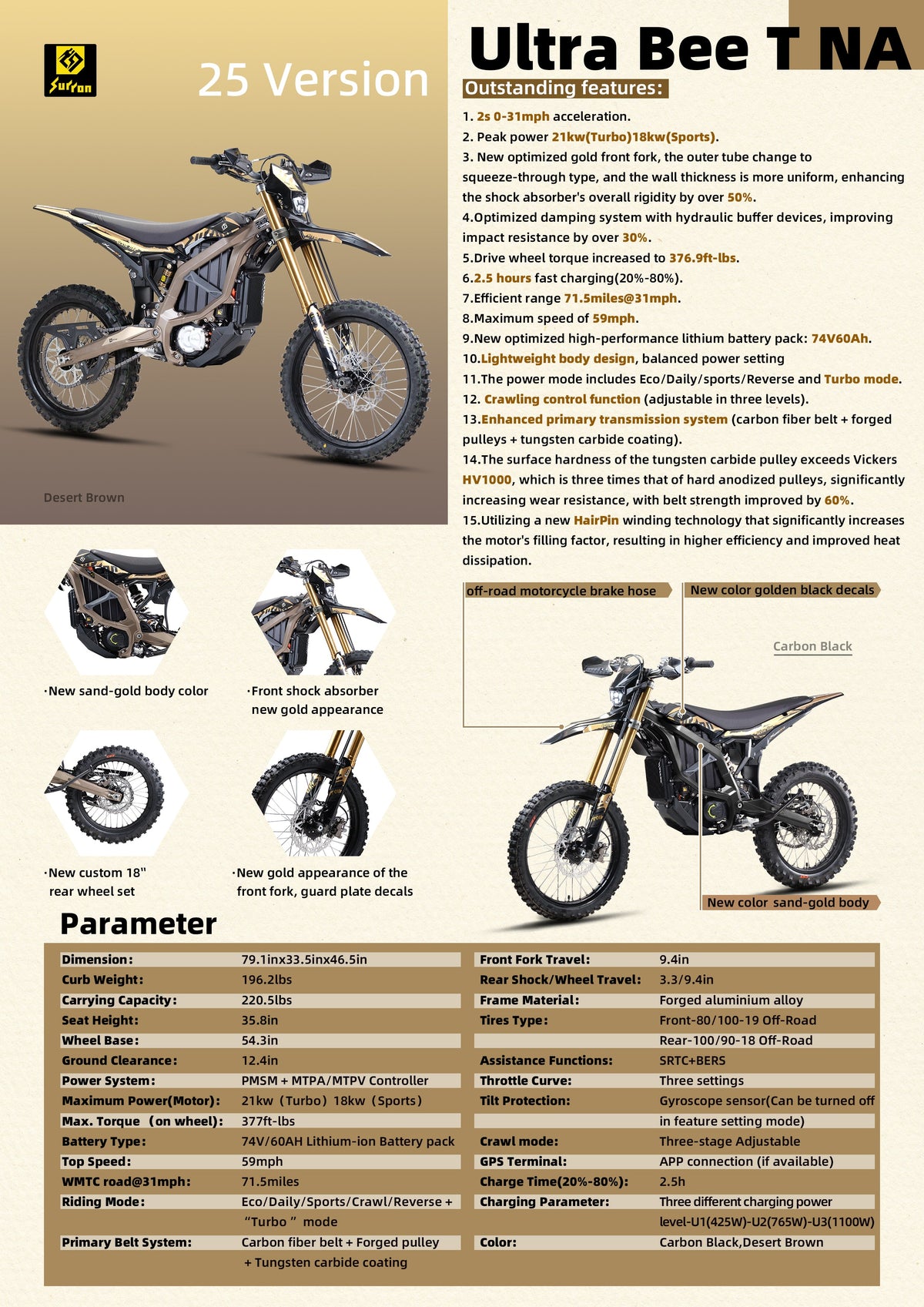 Surron Ultra Bee outdoor lifestyle photo