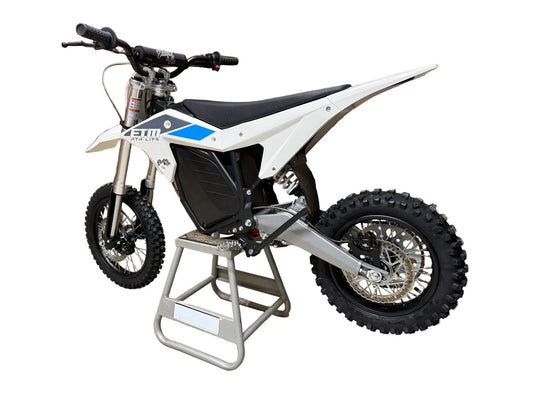Electro and Company ETM RTR Lite electric dirt bike, one of seven models in Radmoto's younger-rider sizing guide