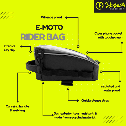 Introducing the Radmoto E-Moto Bag: The Storage Solution Every Rider Needs