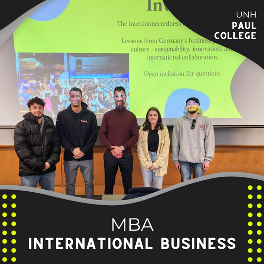 Bridging Worlds - A Glimpse into German Business Culture at UNH